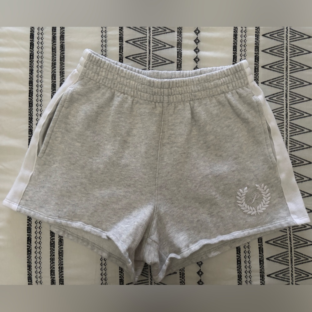 PINK Victoria's Secret Gray Athletic Shorts with Plush Finish